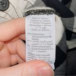 Madewell Buffalo Check Flannel Shirt Jacket in Big Triple True Black size medium Photo 5