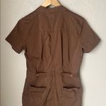 Outerknown  brown button playsuit Photo 9
