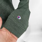 Champion  Miami Hurricanes Slim Fit Vintage Sweatshirt Trimmed Collar Green‎ Y2K Photo 4