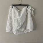 Old Navy White Wrap Skirt Photo 2