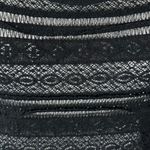 Free People Pucker Lace Tunic Top Black Large WhimsiGoth Fairy Edwardian Witchy Photo 4