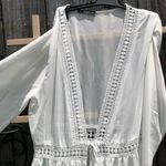 SheIn Sheer Lace Boho Kimono Coverup Wrap L Photo 3