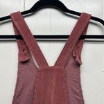 Frank & Oak Overall Corduroy Dress Womens Small Y2K Alternate Preppy Academia Pink Photo 7