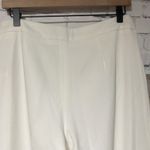 Ellen Tracy Classic Cream Wide Leg Side Zip Pant 8  Photo 10