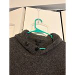 J.Crew J.‎ Crew Wool Blend Pullover Sweater Gray Button Neck Womens L Photo 2