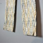 Free People Aztec Print Grey Tan Skinny Jean Zippered Ankle Womens size 31 Photo 7