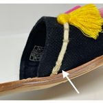 Anthropologie SOLUDOS Tassel City Slide Boho Sandals Photo 8