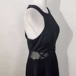 My Michelle  Black Cocktail Dress Size 11 Black Formal Skater Dress Photo 4