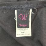 Wrapper Y2K Black Pleated Pull On Skirt Size Small Photo 3