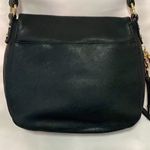 Antik Kraft  Elegant Black Crossbody Bag ZIP AROUND ADJ STRAP GOLD HARDWEAR CLEAN Photo 10