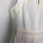 Free People Ivory White Birds of a Feather Fit & Flare Dress 2 Photo 7