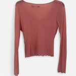 None Vintage Y2K Pink & Black Babydoll Mesh Top – Sweetheart Bow Detail (Size Large) Photo 3