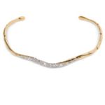 Alexis Bittar NWOT  Gold and Silver Molten Bracelet Photo 1