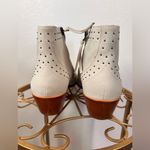 Rebecca Minkoff  Cream Double Buckle Studded Bootie Size 7.5 Photo 4
