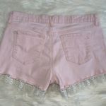Jessica Simpson stretch crochet trim shorts 30 Photo 6