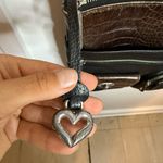 Brighton Two Tone Florabella Leather Crossbody Messenger Bag Photo 10