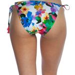 Nanette Lepore NWD Swim Floral Tie Waist Tassel Bikini Swim Bottom Size 12 Photo 7