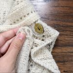 Anthropologie Angel of the North • Lua Pointelle Knit cardigan vest open drape Photo 9