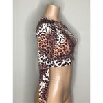 Anthropologie New. WET from L.A. Leopard rashguard. Large. Retails $108 Photo 3