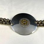 Vintage Women's Silver 35" Medallion Waist Belt SKU 6291 Photo 2