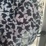 Rose + Olive Black and White Chiffon Fit & Flare Blous Size Large NWT Photo 3