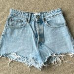 ZARA  distressed jean shorts Photo 0