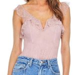 ASTR Revolve NWOT Blush Lace the Label bodysuit Photo 0