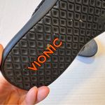 Vionic  Black Sequined Thong Sandals Womens 7 Beachy Summer Comfort Shoes Photo 3