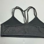Beyond Yoga  Silver Twinkle Grey Sparkle Sports Bra Women Size Large Shine On NEW Photo 10