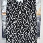 Maurice's  Black and White Aztec Maxi Skirt Photo 1
