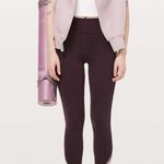 Lululemon In Movement Blocked Tight in Plum Shadow Everlux 25” Photo 3