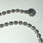 Vintage Silver Tone CZ Rhinestone Classic Formal Boho Necklace Photo 7