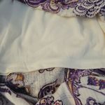 NWT Band of the Free Paisley Maxi Dress Tier Summer Vacation Resort Cruise Sz S Purple Photo 9