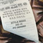 J.Crew  Petal in Shadow Diamond Print Pink Black polyester short Sleeve Tee sz 4 Photo 8