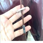 Dondup burgundy hooded rain jacket Size 42 Photo 5