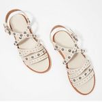 Frye NEW Andora Concho Studded Leather Sandals Photo 2