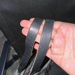 DOONEY & BOURKE Signature Monogram Bucket Purse Handbag Blue Tassels‎ 10x12” J Photo 3