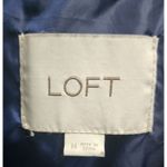 Loft  Women's‎ Navy Blue Puffer Vest Sleeveless Quilted Lightweight Coat Photo 2