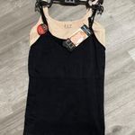 F.I.T Black & Tan Shapewear Tank Top Set Of 2 Photo 0