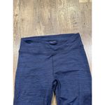 Outdoor Voices  Womens  Heathered  3/4 Crop Compression Leggings M Blue Photo 2