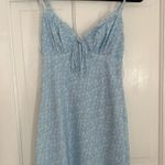 Princess Polly Blue  Mini Dress Floral Photo 0