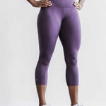 Nobull NWT  Women’s High-Rise Crop Tight - Small - Plum Purple Photo 0