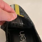 Calvin Klein Womens Size 9.5 Chantell Monogram Slip On Shoes Striped Spellout Photo 6