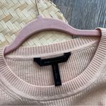 Bcbg Maxazria cream corset lace‎ up sweater Photo 1