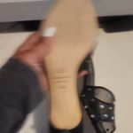 SJP Sarah Jessica Parker Black Rhinestone Embellished Mules Size 39 1/2 Photo 4