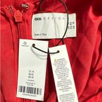 ASOS DESIGN Maxi Dress Women's 10 Ruched Bust Chiffon Paneled Corset A-Line NWT Photo 6