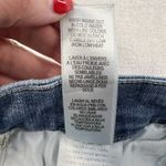 Good American Jeans 12 / 31 Good Waist Crop Chew Hem Jean High Rise Stretch Photo 9