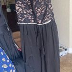 City Studios Black Lace Dress Photo 1