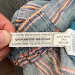 Madewell Side-Button Huston Pull-On Crop Pants in Rainbow Stripe Photo 13