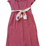 Peck & Peck  Coral Linen Dress Photo 0